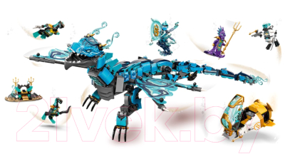 Конструктор Lego Ninjago Водный дракон 71754