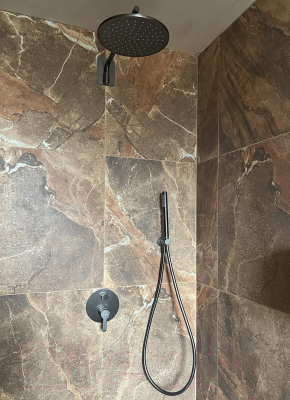 Верхний душ Deante Cascada Titanium NAC D00K