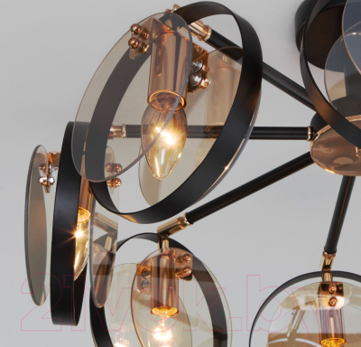 Люстра Евросвет 70121/8 (черный)