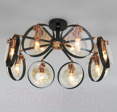 Люстра Евросвет 70121/8 (черный)