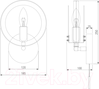 Бра Евросвет 70121/1