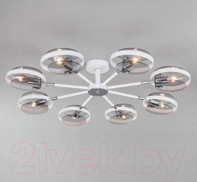 Люстра Евросвет 70121/8 (белый) - фото