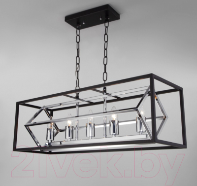Люстра Евросвет 70122/5 (черный) - фото