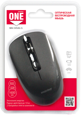 Мышь SmartBuy 345AG / SBM-345AG-G