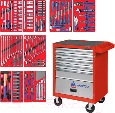 Универсальный набор инструментов Мастак 52-05205R - фото