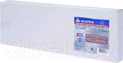 Набор головок слесарных Мастак 5-003222