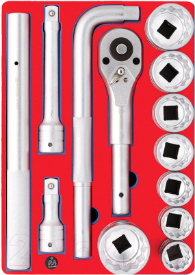 Набор головок слесарных Мастак 5-0062213 - фото