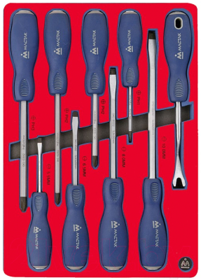 Набор отверток Мастак 5-4009D - фото