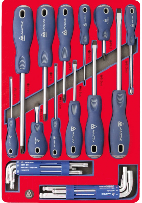 Набор отверток Мастак 5-40627 - фото