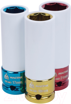 Набор головок слесарных Мастак 006-43C