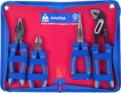 Набор губцевого инструмента Мастак 03-4Z - фото