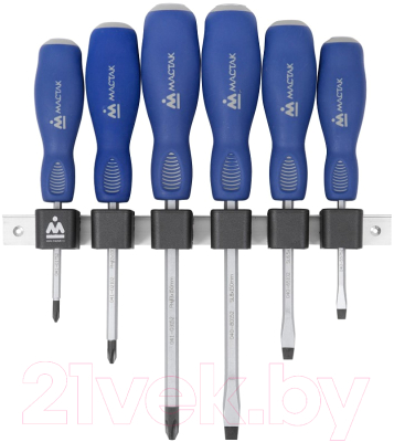 Набор отверток Мастак 04-6GRB - фото
