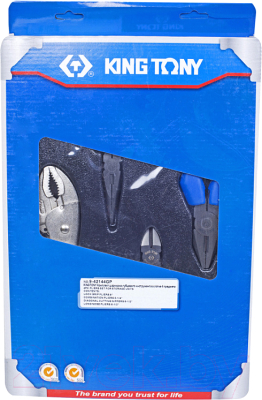 Набор губцевого инструмента King TONY 9-42144GP