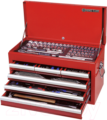 Универсальный набор инструментов King TONY 911-000CR - фото