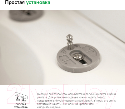 Сиденье для унитаза IDDIS CALDPSEi31