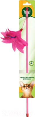 Игрушка для кошек Triol Розовые перья / 22121020
