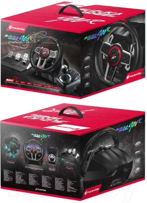 Игровой руль FlashFire Suzuka Racing Wheel 6-in-1 / ES900R