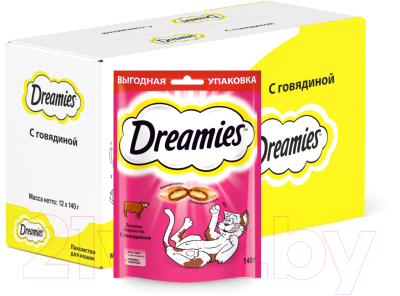 Лакомство для кошек Dreamies С говядиной
