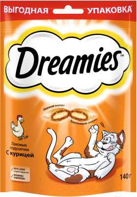 Лакомство для кошек Dreamies С курицей - фото