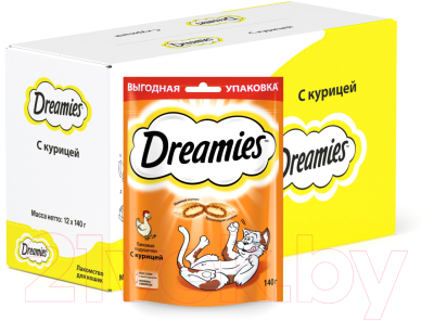 Лакомство для кошек Dreamies С курицей