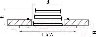 Точечный светильник Lightstar Leddy / 212187