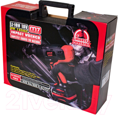 Аккумуляторный гайковерт M7 DW-18502