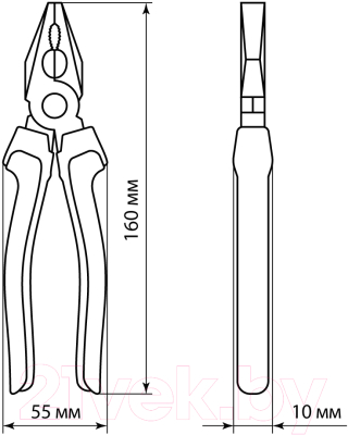 Пассатижи TDM SQ1009-0101