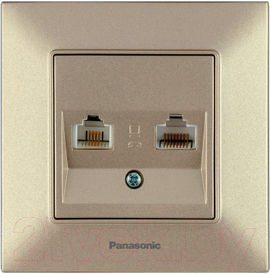 Розетка Panasonic Arkedia Slim WNTC04062BR-BY - фото