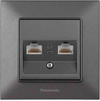 Розетка Panasonic Arkedia Slim WNTC04062DG-BY - фото