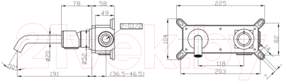 Смеситель Laveo Pretto BAO722P