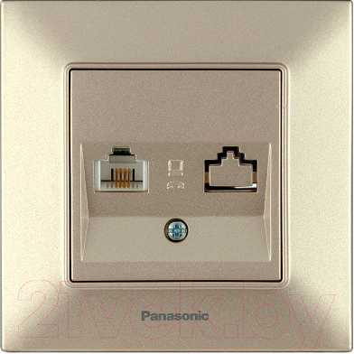 Розетка Panasonic Arkedia Slim WNTC04042BR-BY - фото