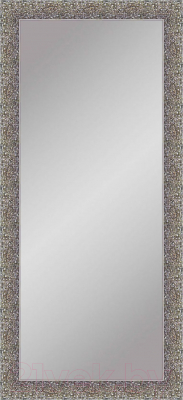 Зеркало Декарт Настенное в раме 8Л2436 (серый перламутр) - фото