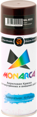 Краска Monarca Универсальная RAL 8019 - фото