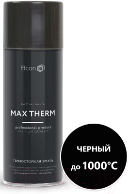 Эмаль Elcon Термостойкая до 1000C