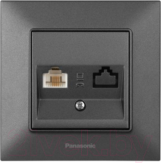 Розетка Panasonic Arkedia Slim WNTC04022DG-BY - фото