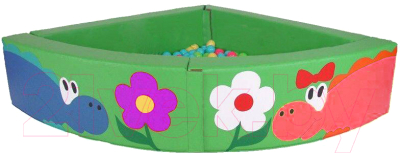 Сухой бассейн Dinamika Дракоша ZSO-002699 - фото