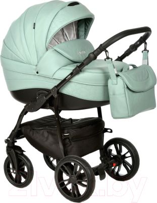 Детская универсальная коляска INDIGO Special 2 в 1 (Is 05, шалфей кожа) - фото