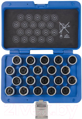 Набор головок слесарных King TONY 9BW0120 - фото