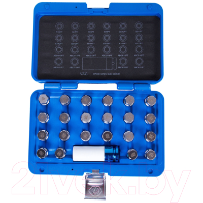 Набор головок слесарных King TONY 9BW0123