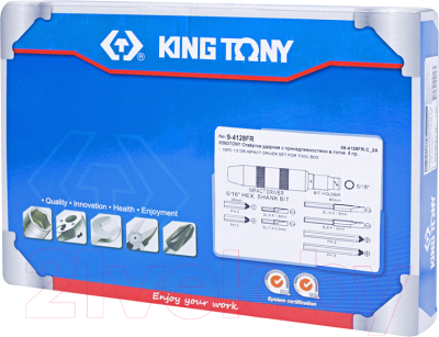 Отвертка King TONY 9-4128FR