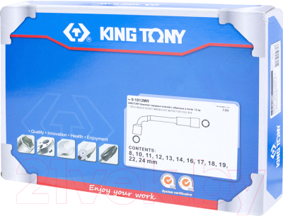 Набор ключей King TONY 9-1812MR (12 предметов)