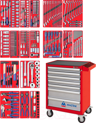 Универсальный набор инструментов Мастак 52-07323R - фото