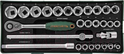 Набор головок слесарных Jonnesway S04H4728SP - фото