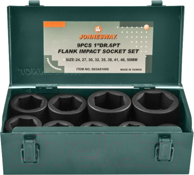 Набор головок слесарных Jonnesway S03A8109S
