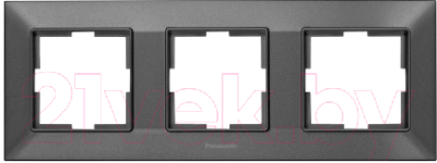 Рамка для выключателей и розеток Panasonic Arkedia Slim WNTF08032DG-BY - фото