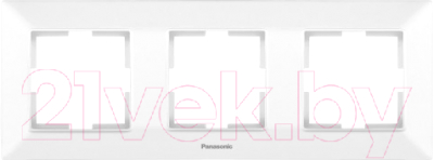 Рамка для выключателей и розеток Panasonic Arkedia Slim WNTF08032WH-BY - фото