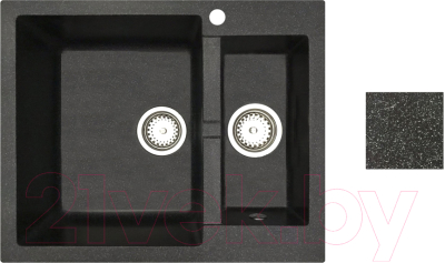 Мойка кухонная БелЭворс Duet L - фото