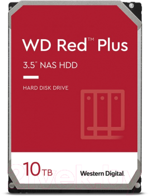 Жесткий диск Western Digital Red Plus 10TB (WD101EFBX) - фото