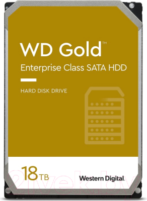 Жесткий диск Western Digital Gold 18Tb (WD181KRYZ) - фото