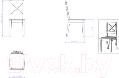Стул Мебель-Класс Флора (Р-43)